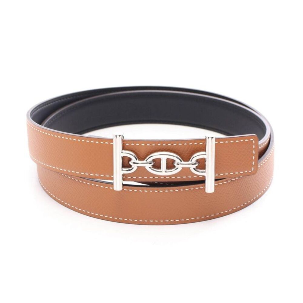 Hermes Lagoon Epsom Swift Leather Belt